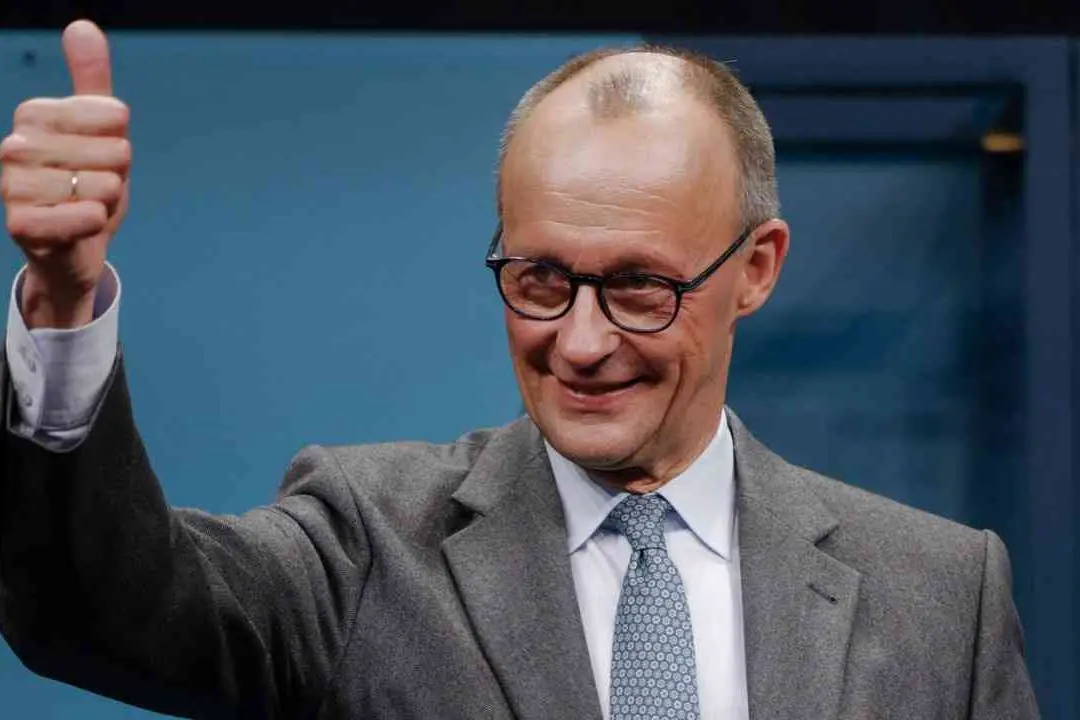 <p>Il cancelliere tedesco Merz</p>\\n