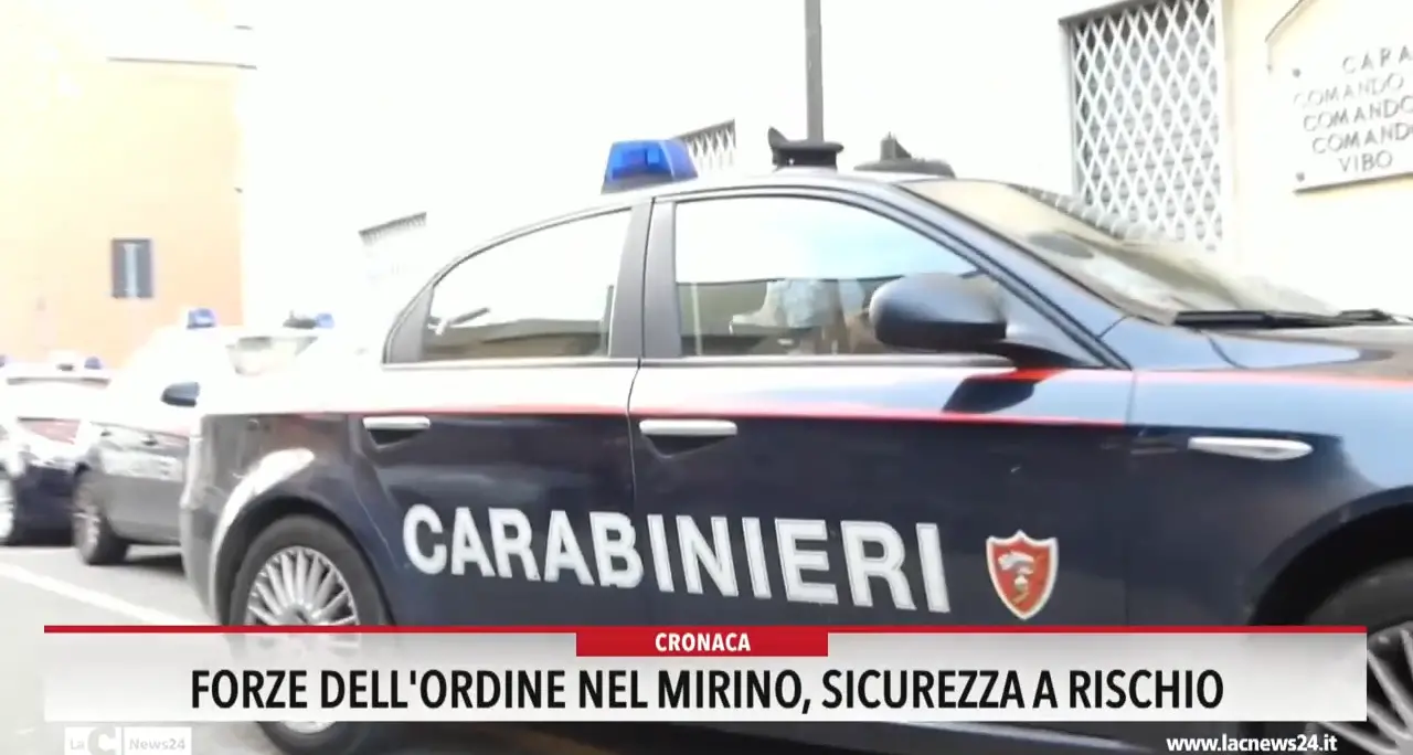 Forze dell'ordine nel mirino, sicurezza a rischio