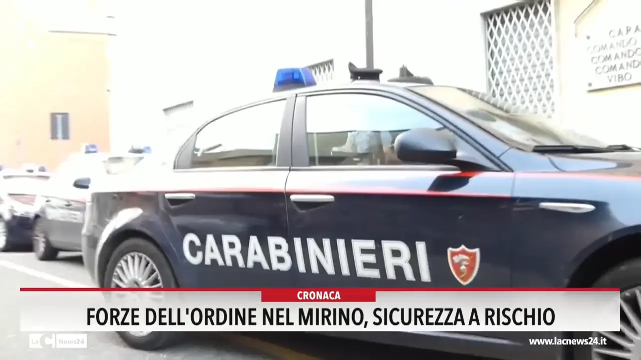 Forze dell'ordine nel mirino, sicurezza a rischio