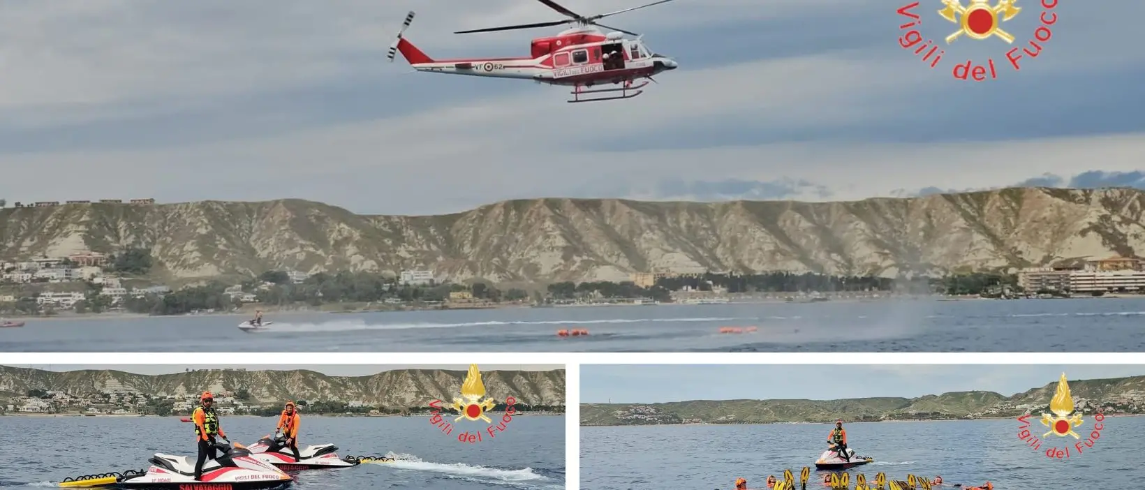Concluso a Crotone il corso regionale di soccorritore acquatico per i vigili del fuoco della Calabria\n