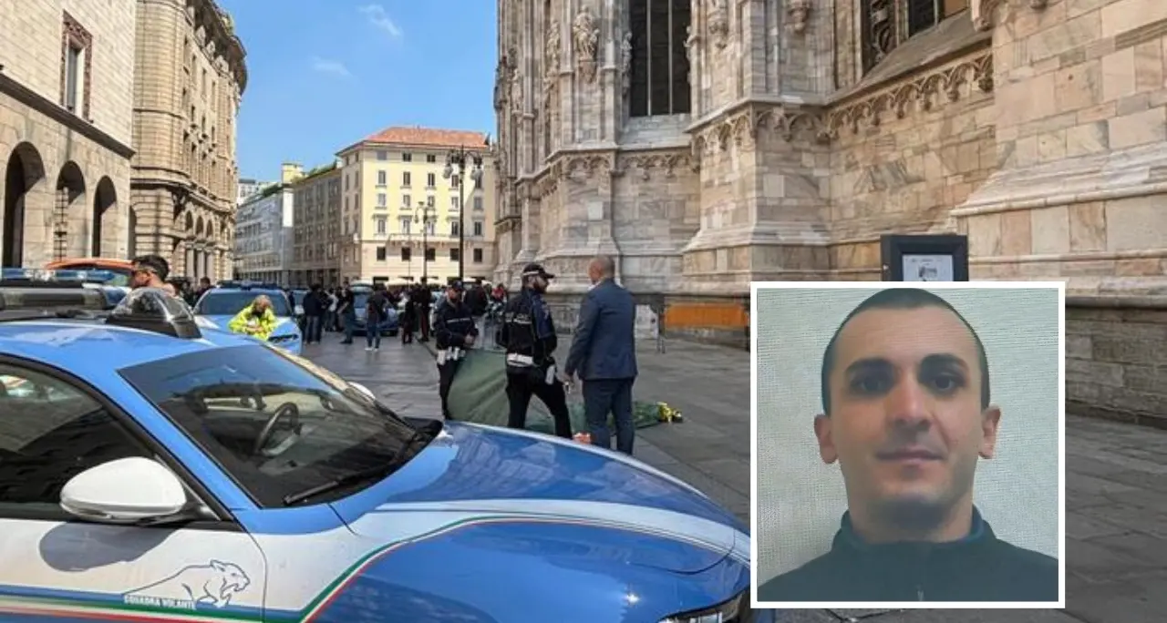 Milano, si suicida gettandosi dal Duomo il detenuto in fuga dopo aver accoltellato un collega\n