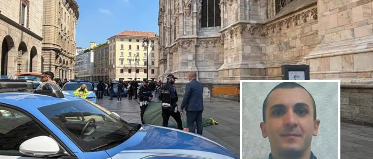 Milano, si suicida gettandosi dal Duomo il detenuto in fuga dopo aver accoltellato un collega\n