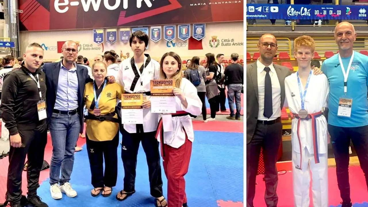 Taekwondo, i calabresi Iacopino e Galeotta vincono il bronzo ai campionati nazionali\n