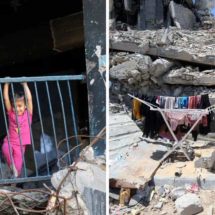 Gaza muore schiacciata sotto il tacco del governo israeliano: il web si mobilita per fermare la strage\n