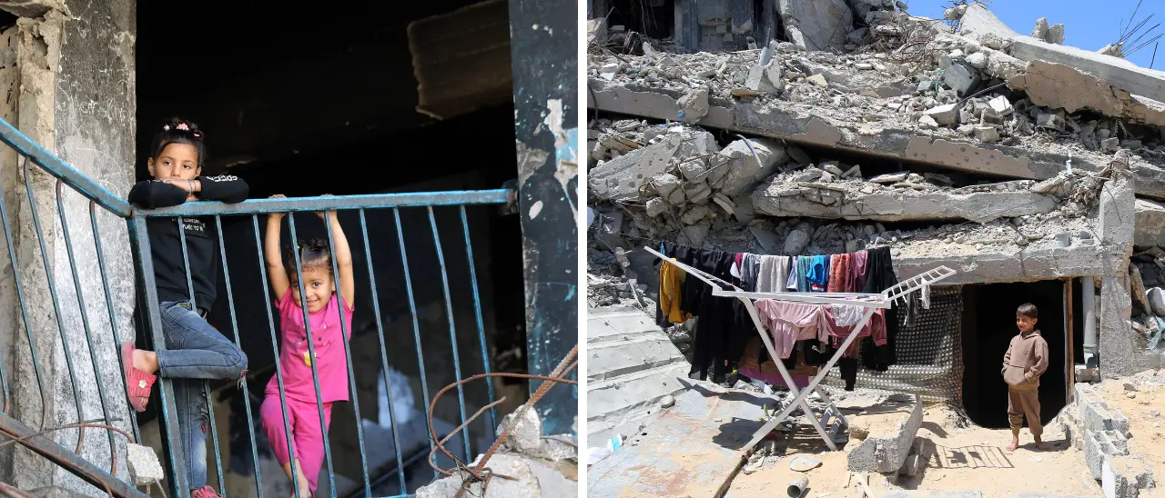 Gaza muore schiacciata sotto il tacco del governo israeliano: il web si mobilita per fermare la strage\n