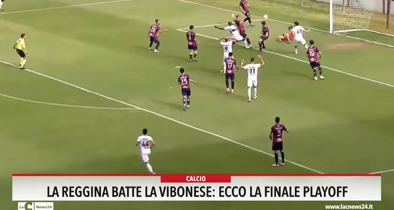 La Reggina batte la Vibonese : ecco la finale playoff