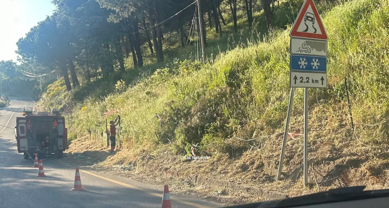 Acri, al via i lavori sulla fibra ottica dopo il blackout: cavi su palificazione per 1.200 metri\n