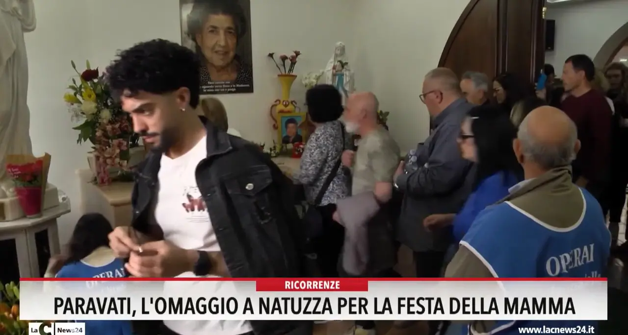 Paravati, l'omaggio a Natuzza per la festa della mamma