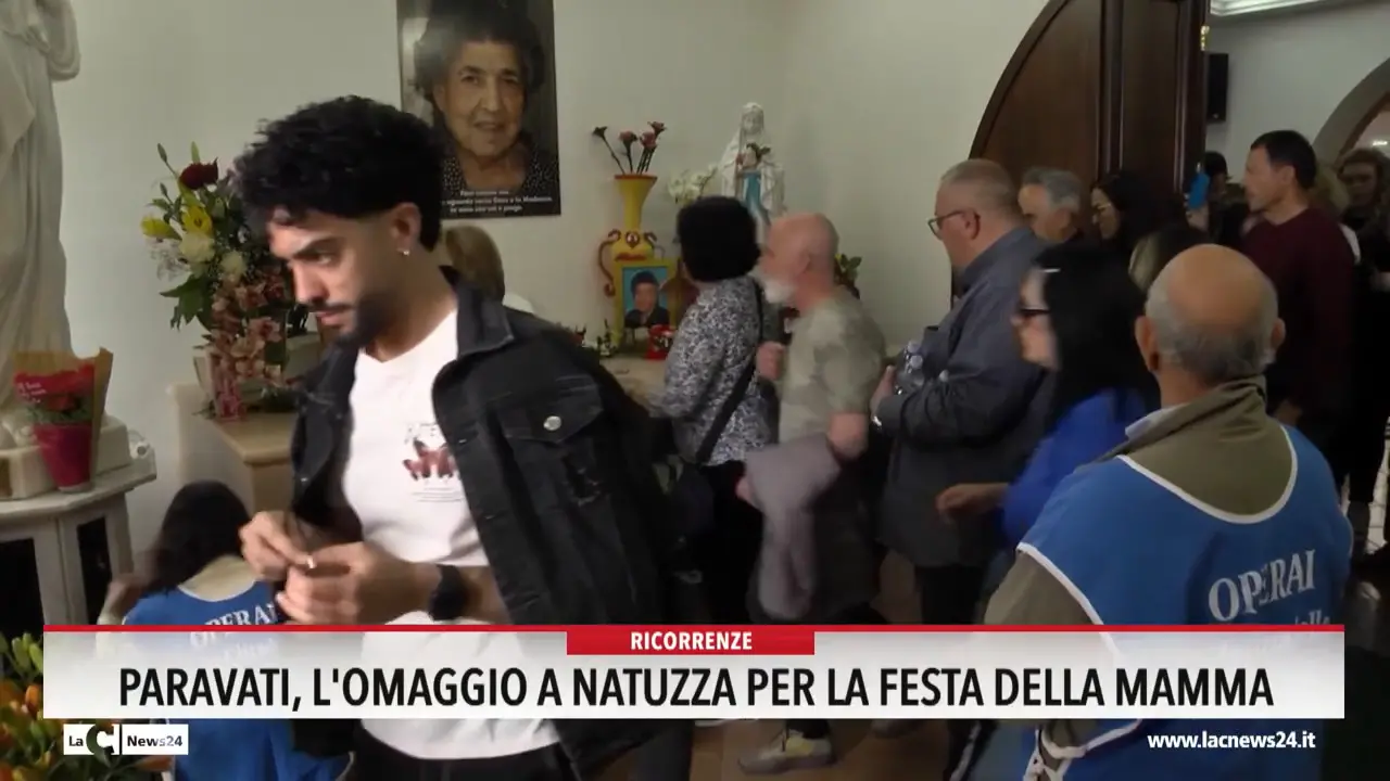 Paravati, l'omaggio a Natuzza per la festa della mamma