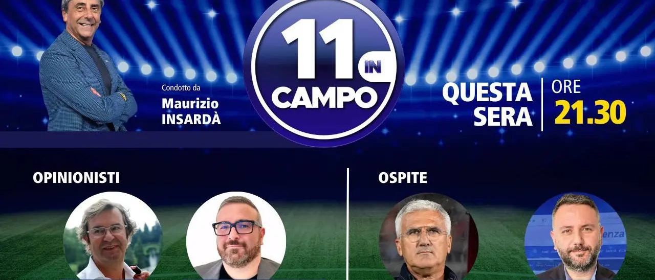 A “11 in campo” l’allenatore Roberto Venturato: appuntamento alle 21.30 su LaC Tv\n
