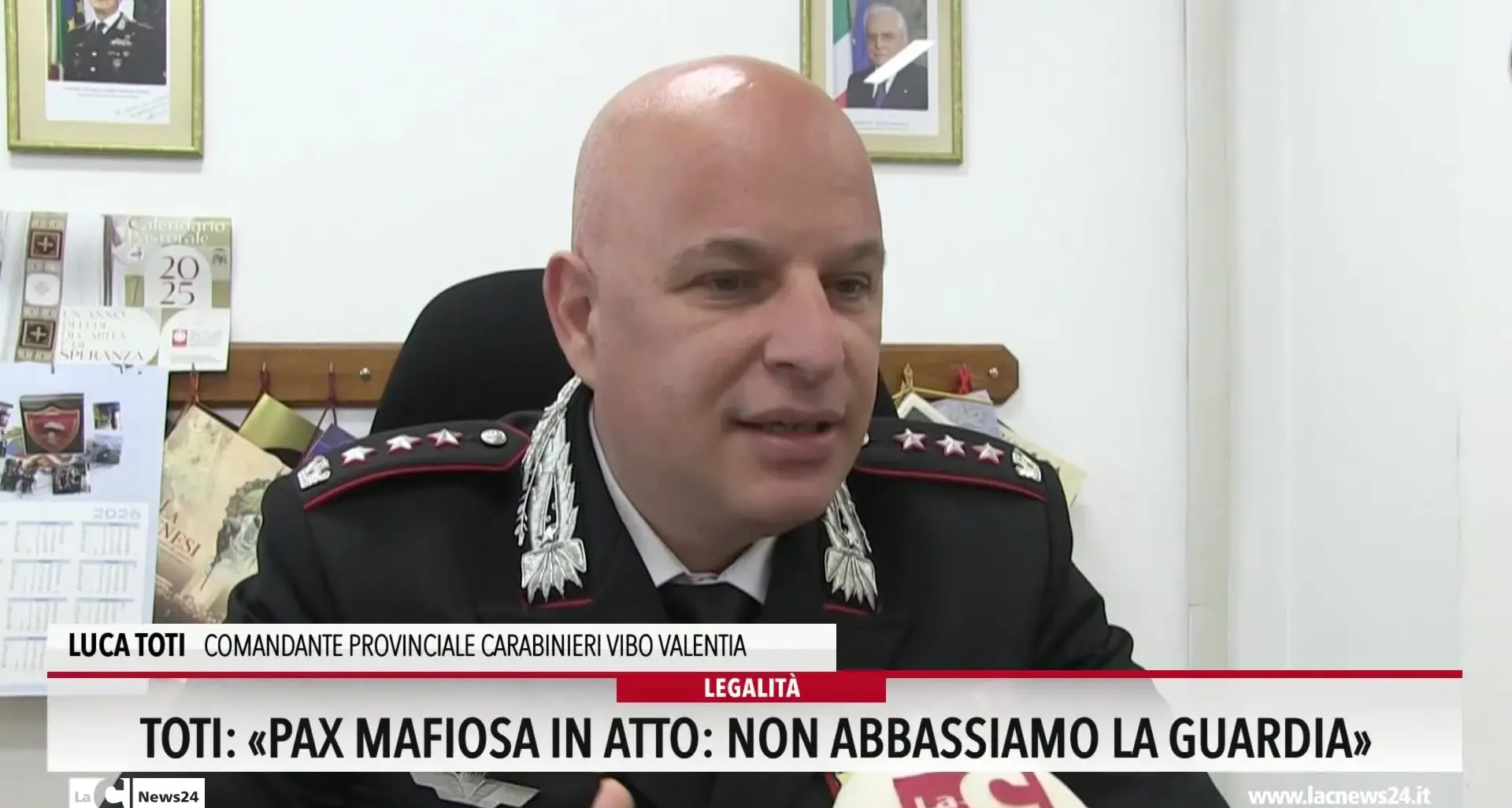 Toti: «Pax mafiosa in atto, non abbassiamo la guardia»