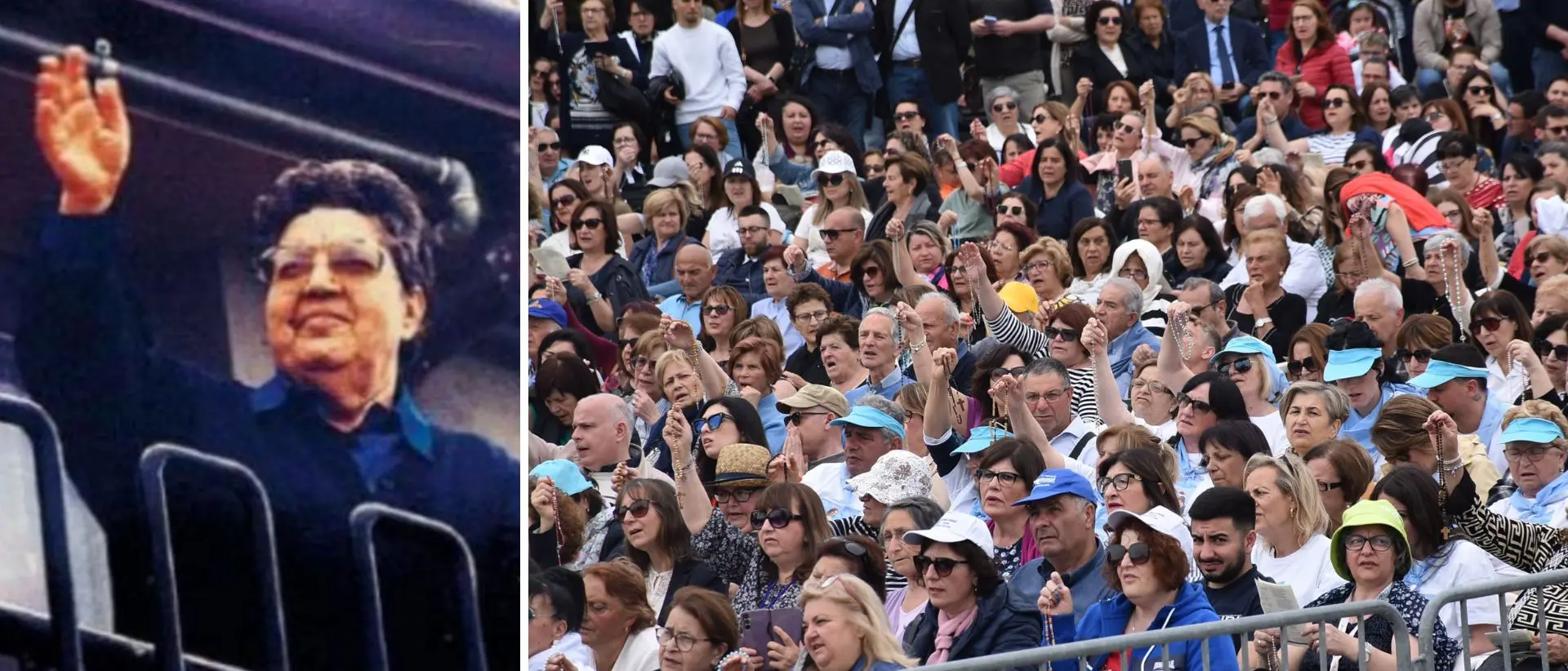 Il popolo di Natuzza a Paravati per i 38 anni della sua Fondazione: «È come una seconda mamma, ancora oggi continua ad aiutarci»\n