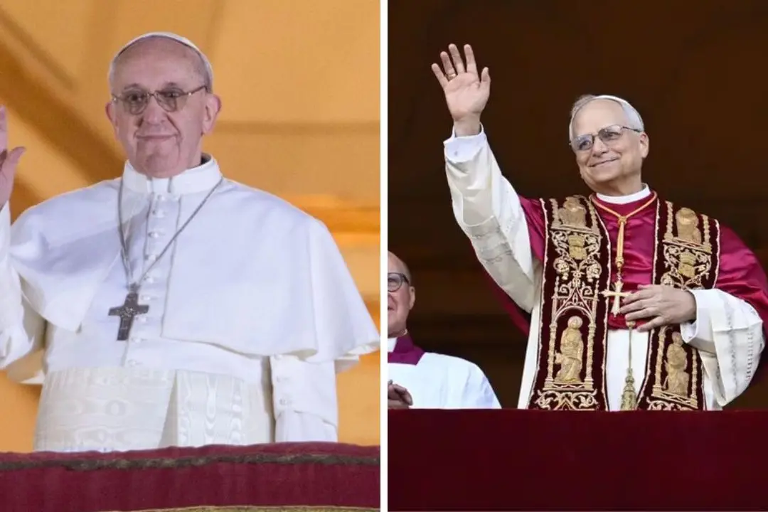 Papa Francesco e Papa Leone XIV