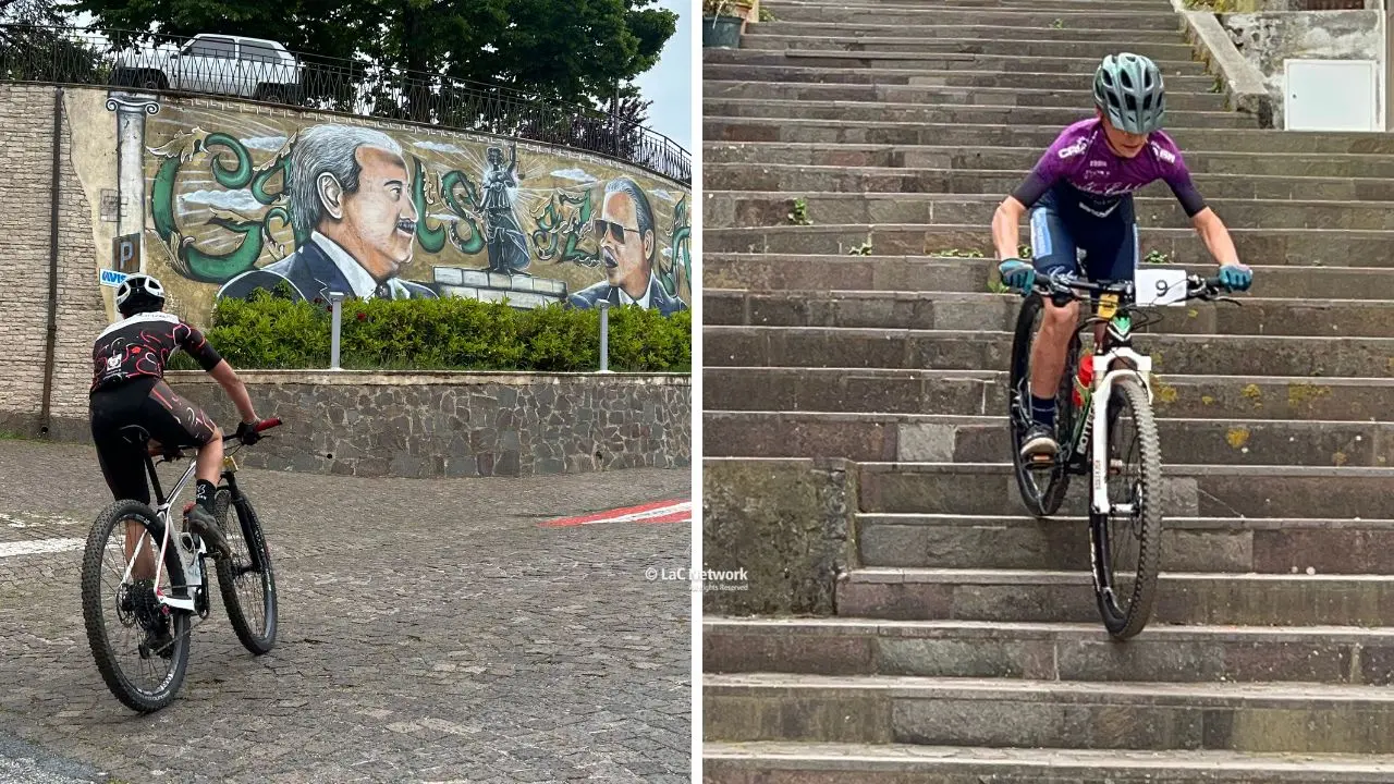 Cross Country,\u00A0successo sportivo e sociale a Platania: sfida vera in mountain bike nel centro storico