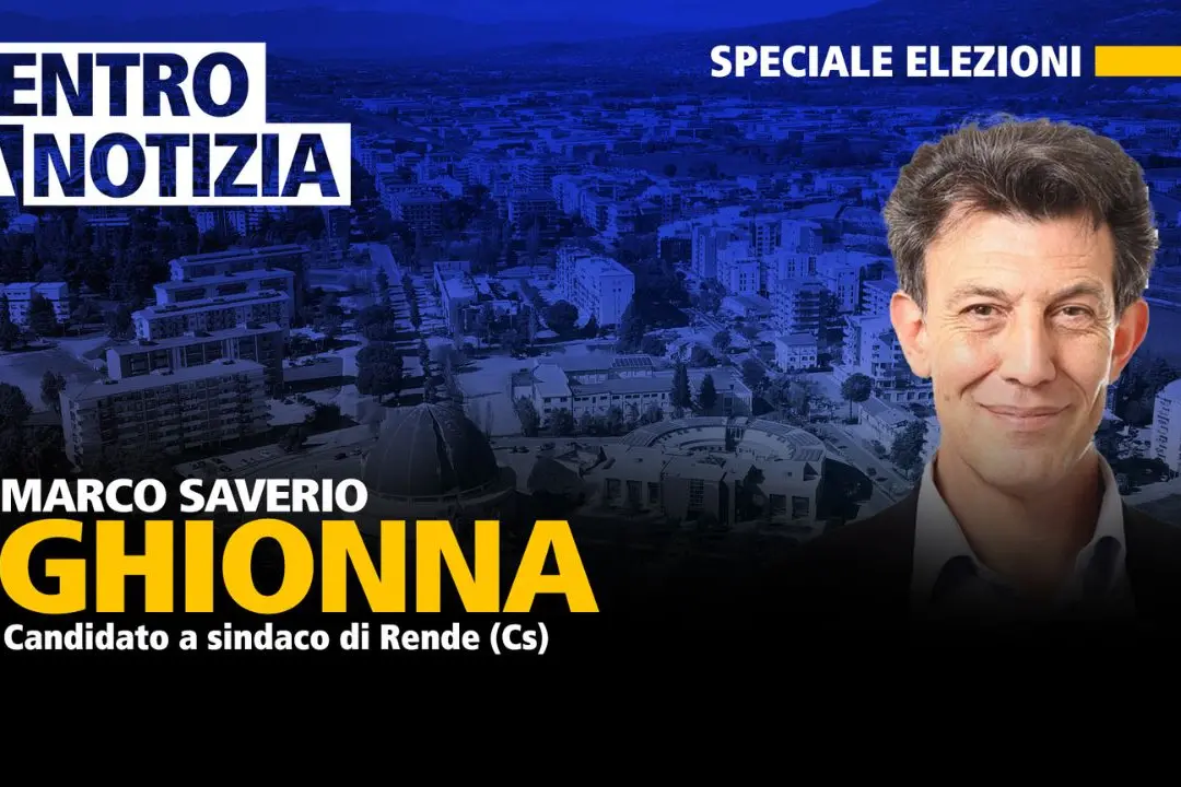 Elezioni comunali a Rende, Marco Saverio Ghionna ospite a Dentro la Notizia\n