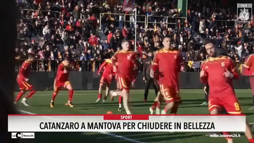 Catanzaro, a Mantova per chiudere in bellezza