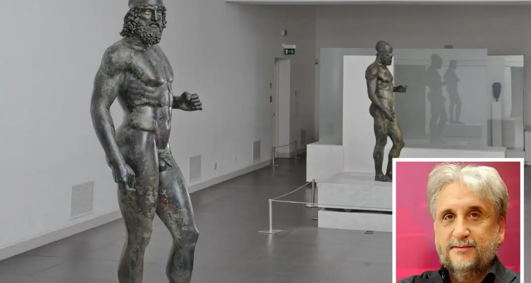 Bronzi di Riace, l’archeologo Castrizio: «Bisogna raccontare il mito. Esistono più teorie scientifiche da spiegare»\n