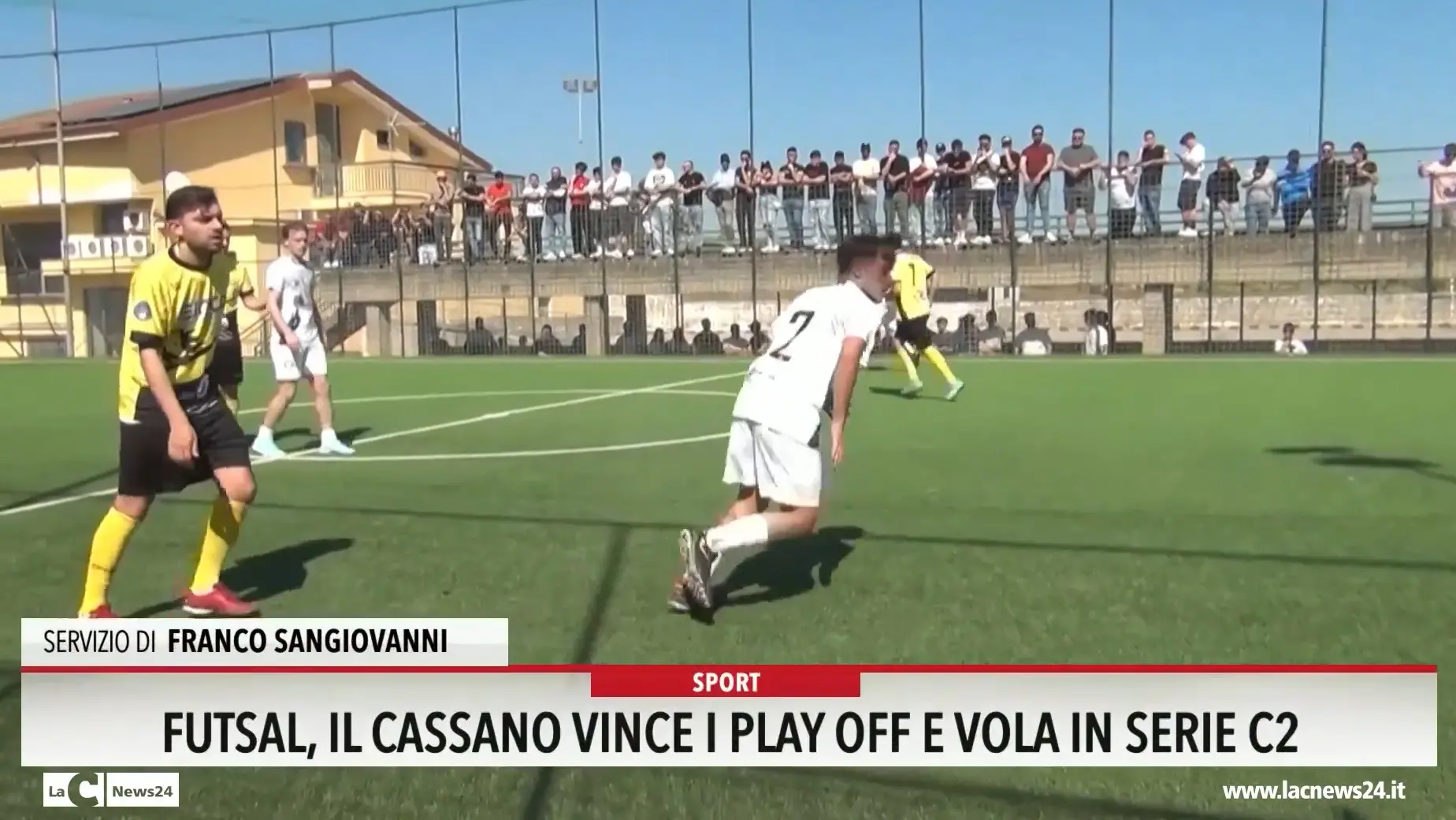 Futsal, il Cassano vince i play off e vola in serie C2