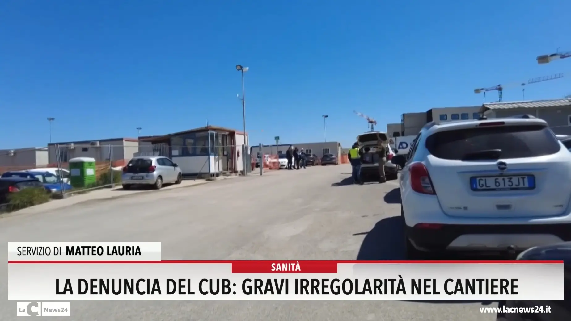 Ospedale Sibaritide, la denuncia del Cub: «Gravi irregolarita nel cantiere»