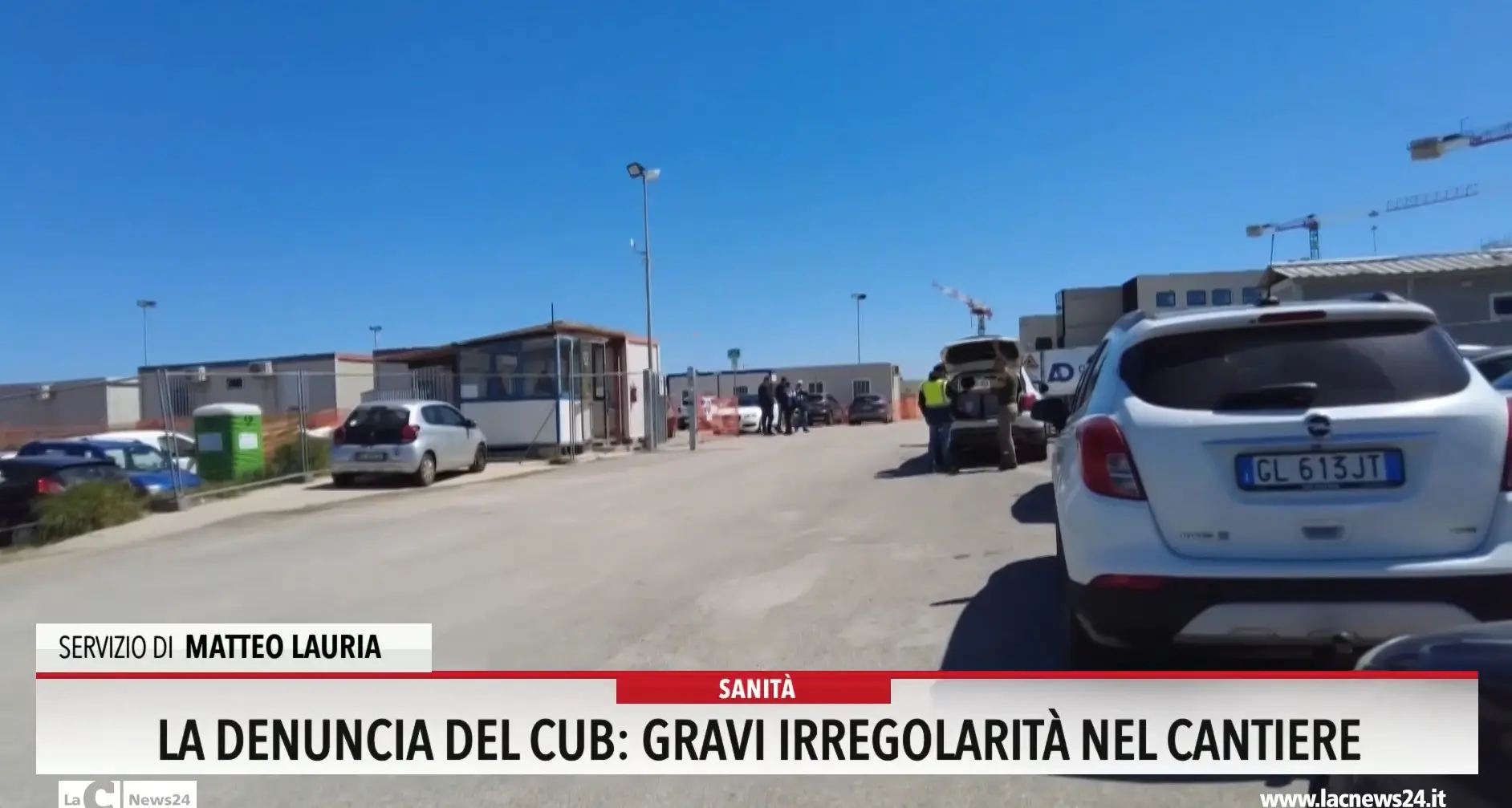 Ospedale Sibaritide, la denuncia del Cub: «Gravi irregolarita nel cantiere»