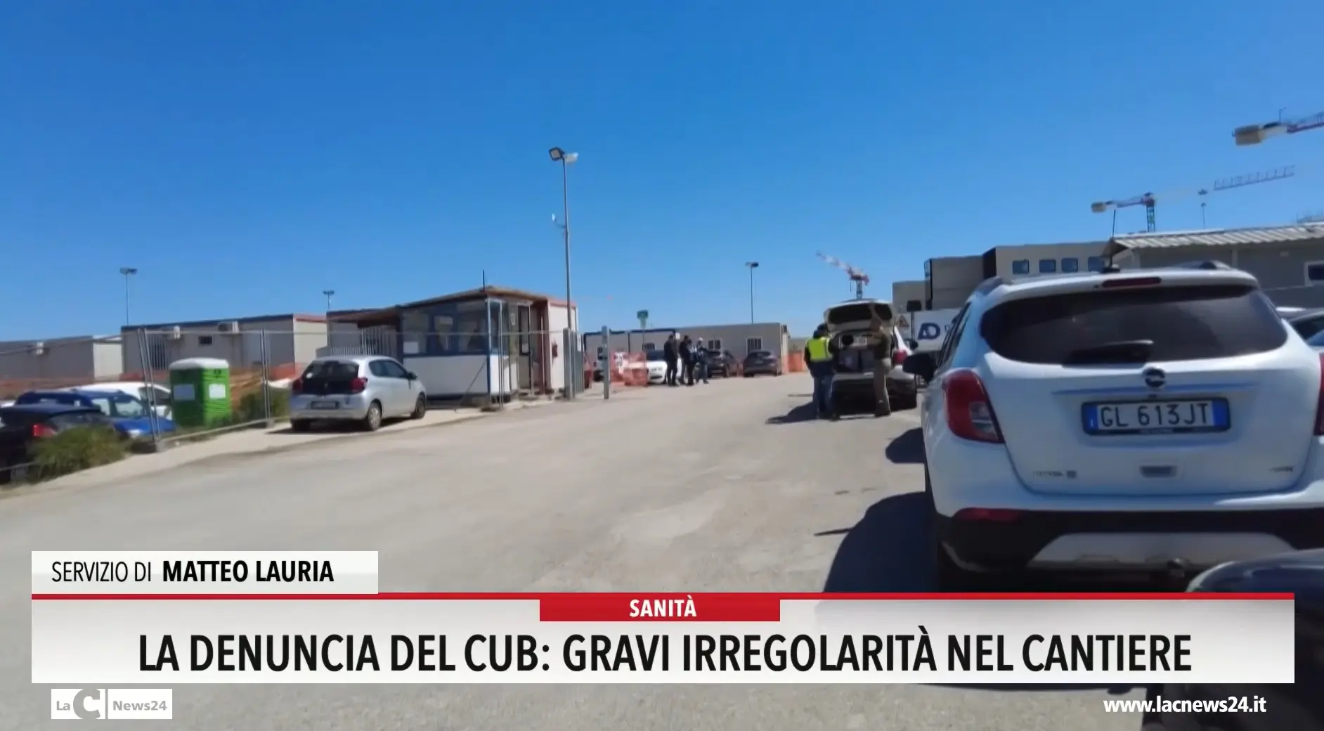 Ospedale Sibaritide, la denuncia del Cub: «Gravi irregolarita nel cantiere»