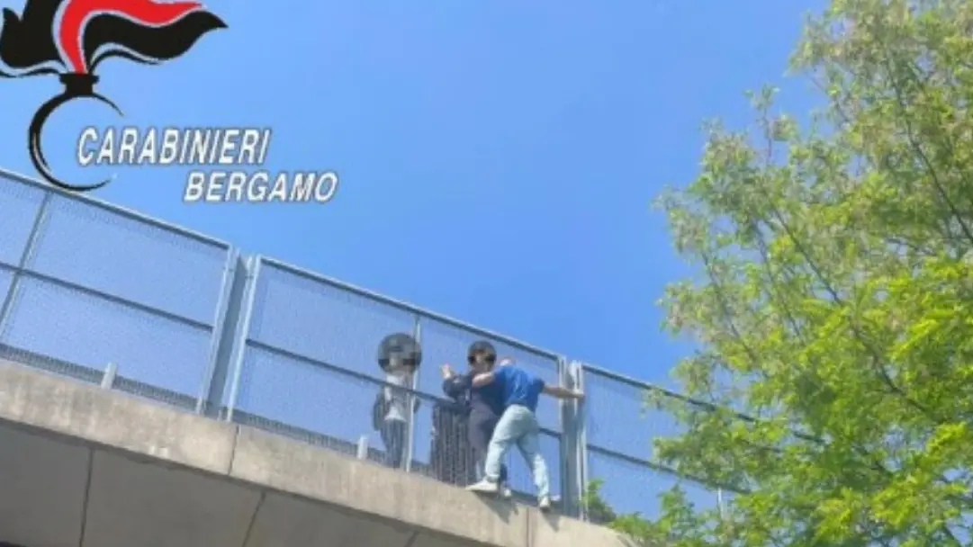 La foto del salvataggio