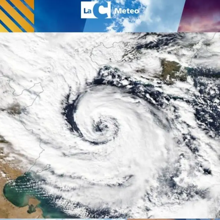 Il ciclone mediterraneo si avvicina alla Calabria, possibile allerta meteo tra giovedì e venerdì\n