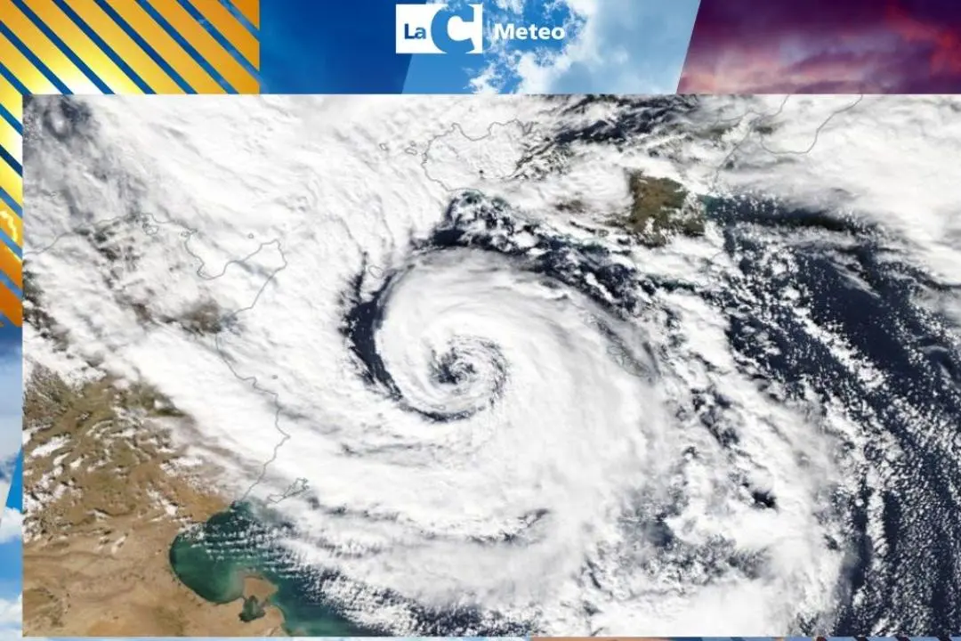 Il ciclone mediterraneo si avvicina alla Calabria, possibile allerta meteo tra giovedì e venerdì\n