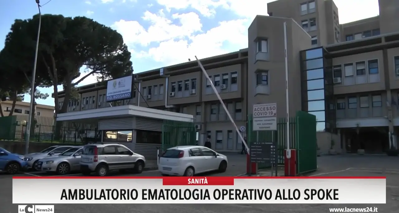 Ambulatorio di Ematologia operativo allo spoke