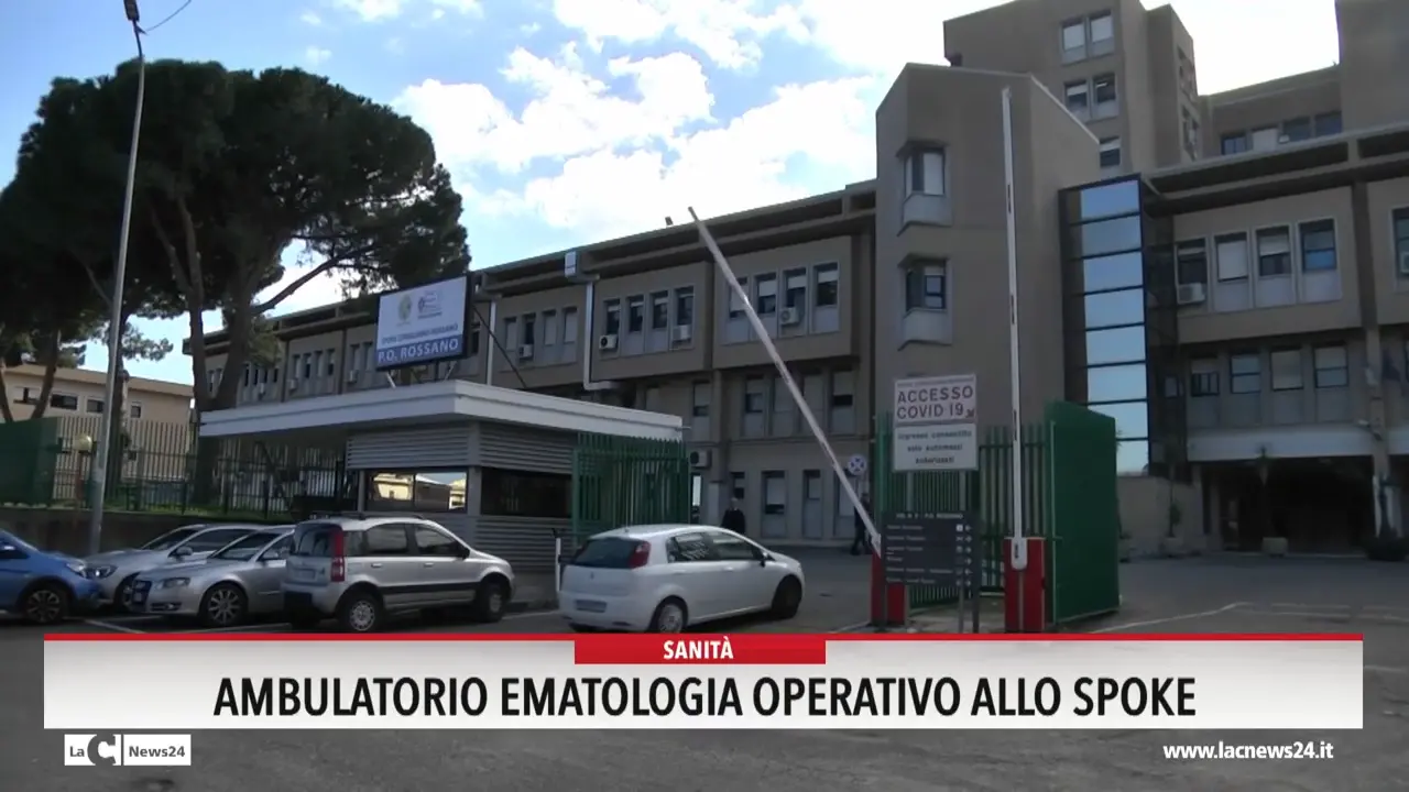 Ambulatorio di Ematologia operativo allo spoke