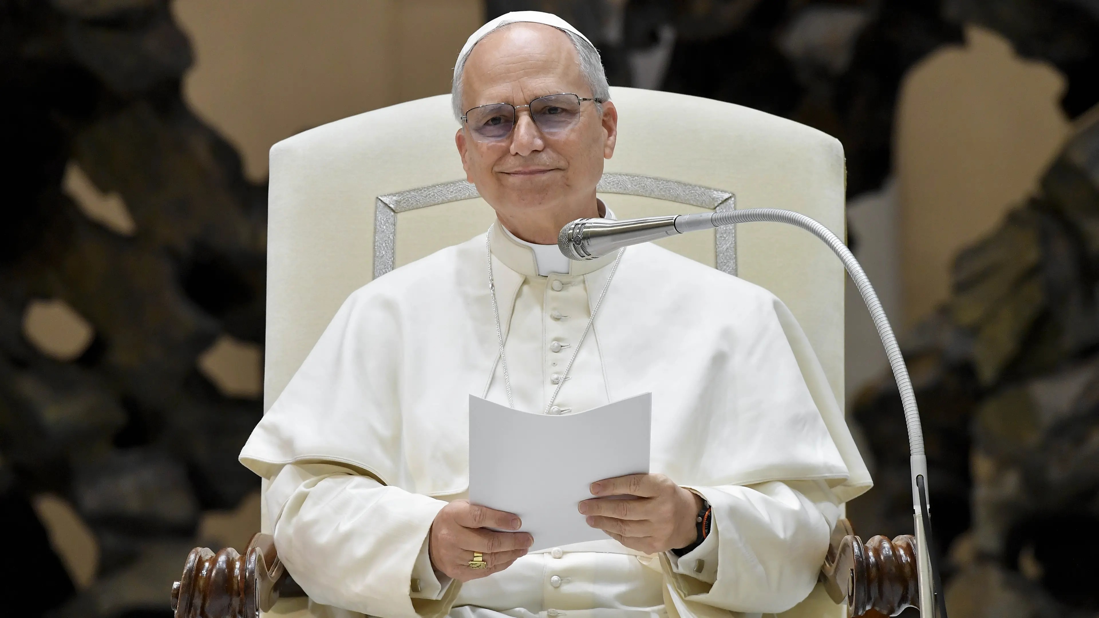 <p>Papa Leone XIV durante il Giubileo delle Chiese orientali</p>\\n , VATICAN MEDIA