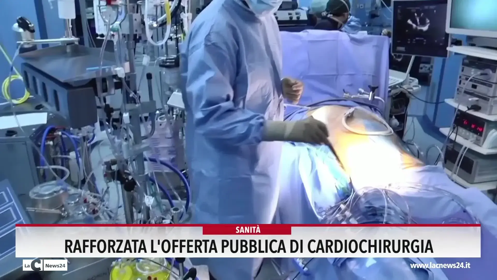 Rafforzata l'offerta pubblica di cardiochirurgia