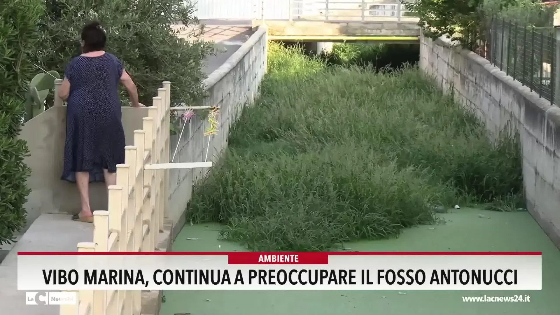 Vibo Marina, continua a preoccupare il fosso Antonucci