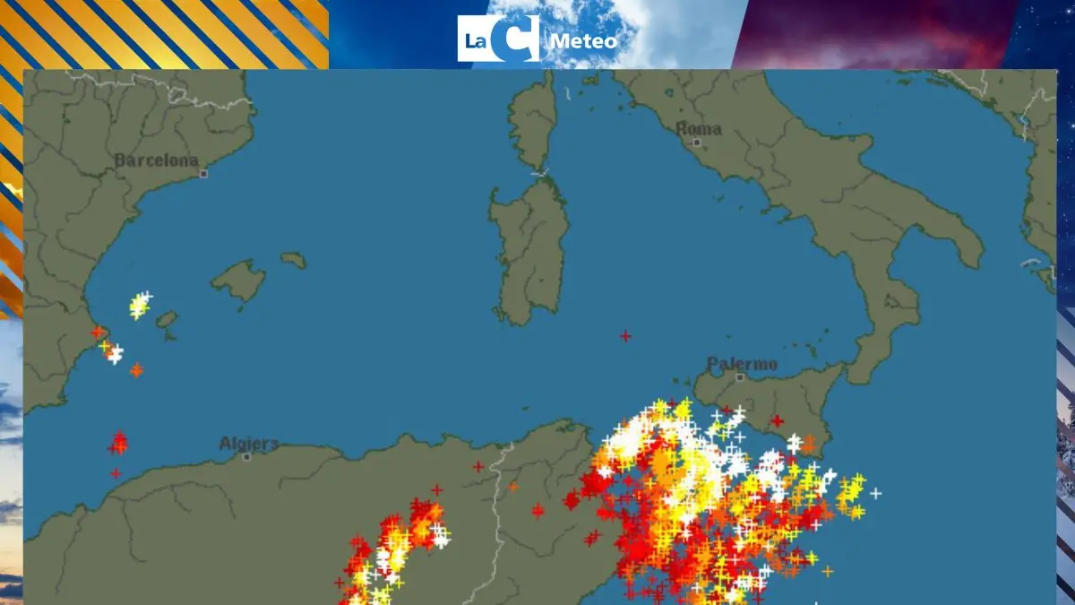Il ciclone mediterraneo risale verso la Sicilia: la Calabria (in allerta gialla) ne attende gli effetti