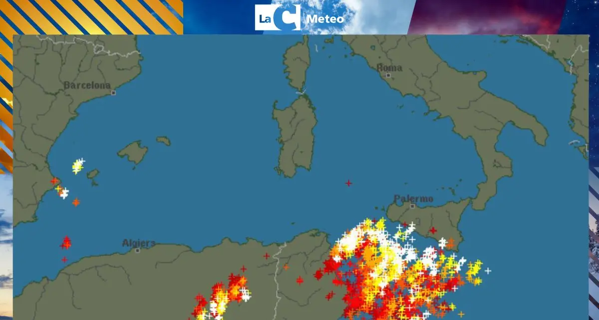 Il ciclone mediterraneo risale verso la Sicilia: la Calabria (in allerta gialla) ne attende gli effetti\n