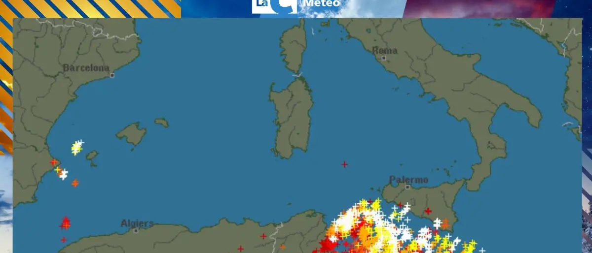 Il ciclone mediterraneo risale verso la Sicilia: la Calabria (in allerta gialla) ne attende gli effetti\n