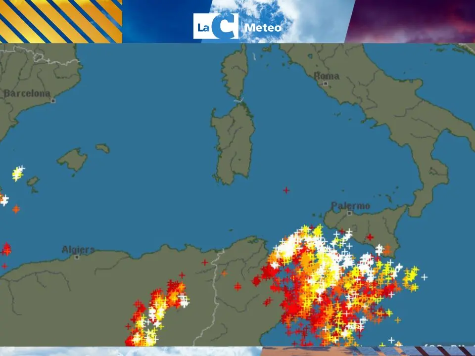 Il ciclone mediterraneo risale verso la Sicilia: la Calabria (in allerta gialla) ne attende gli effetti