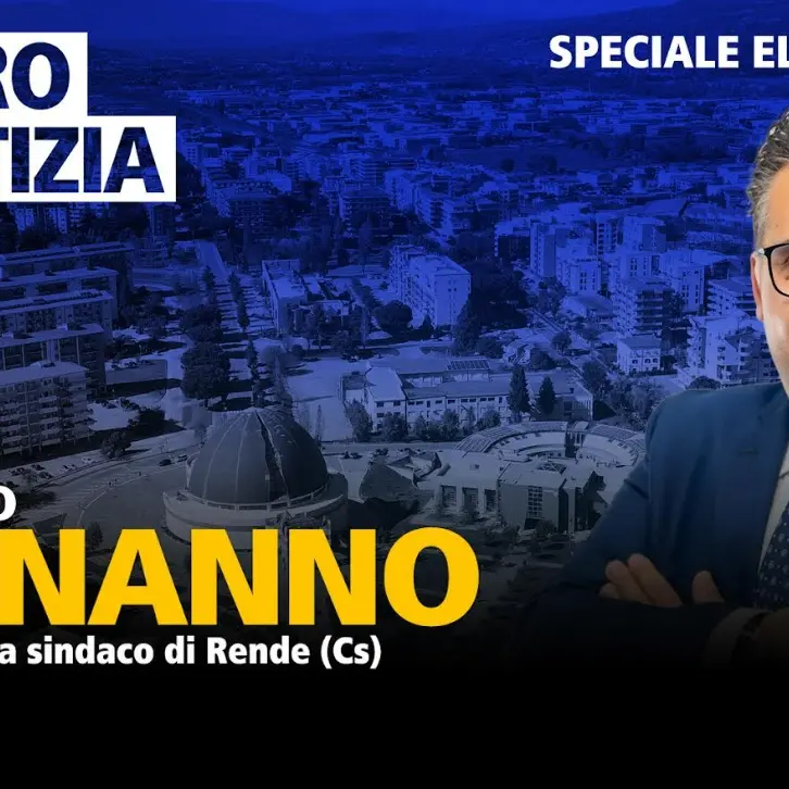 Elezioni a Rende, il progetto di Luciano Bonanno al centro della puntata odierna di Dentro la notizia\n