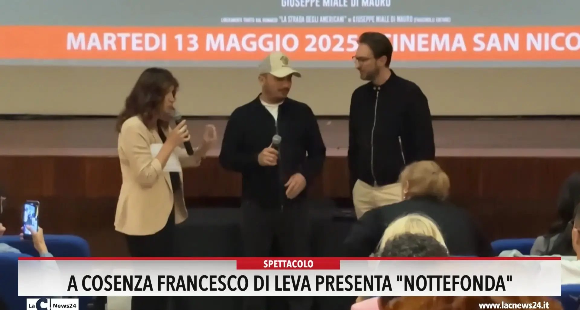 A Cosenza Francesco di Leva presenta \"Nottefonda\"