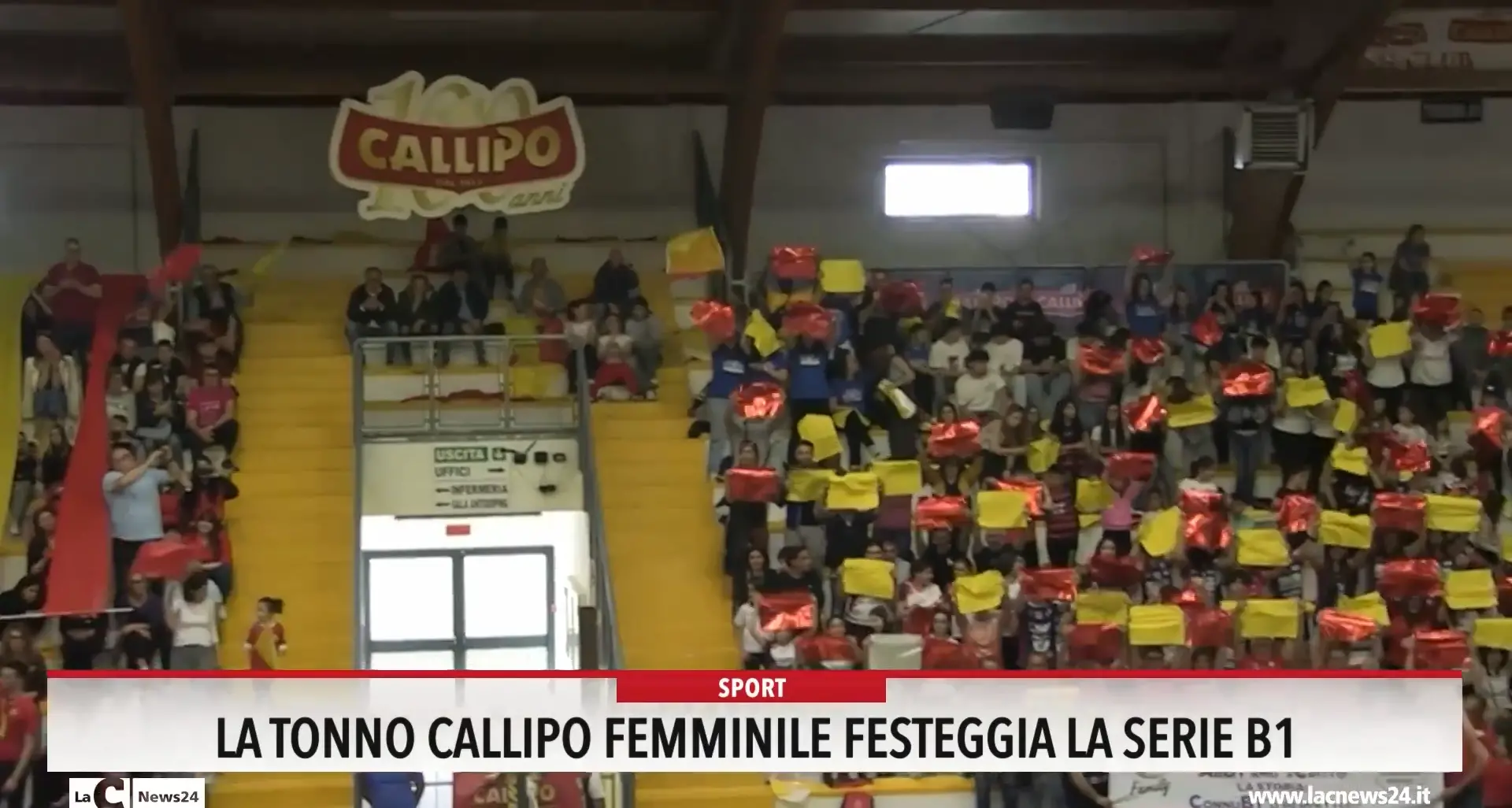 La Tonno Callipo femminile festeggia la serie B1