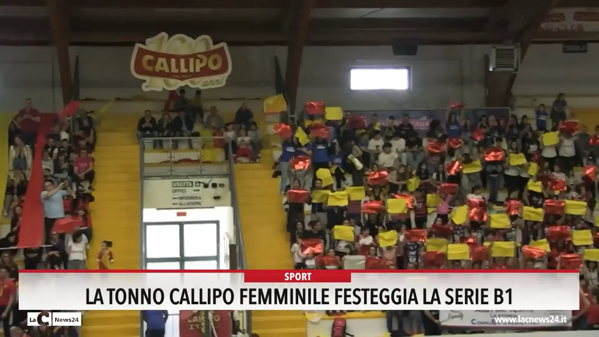 La Tonno Callipo femminile festeggia la serie B1