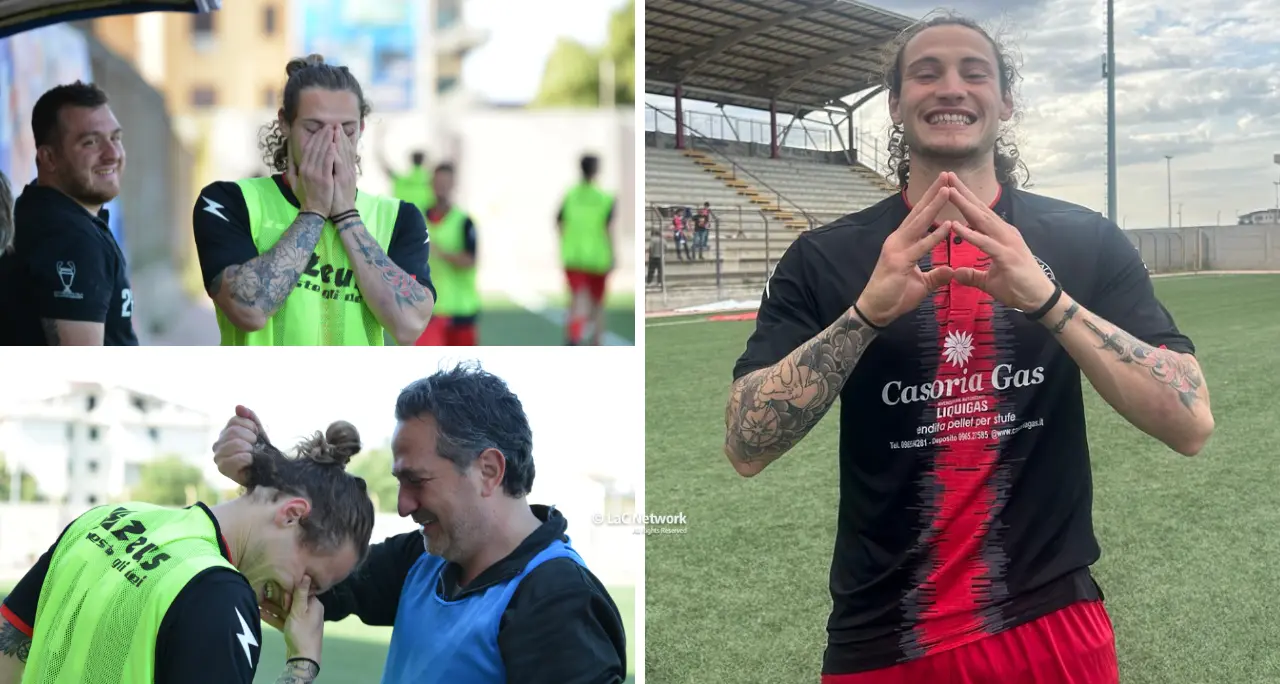 Eccellenza, Vincenzo Romano re dei bomber: «Una gioia immensa, grazie al Bocale: qui è una famiglia»\n