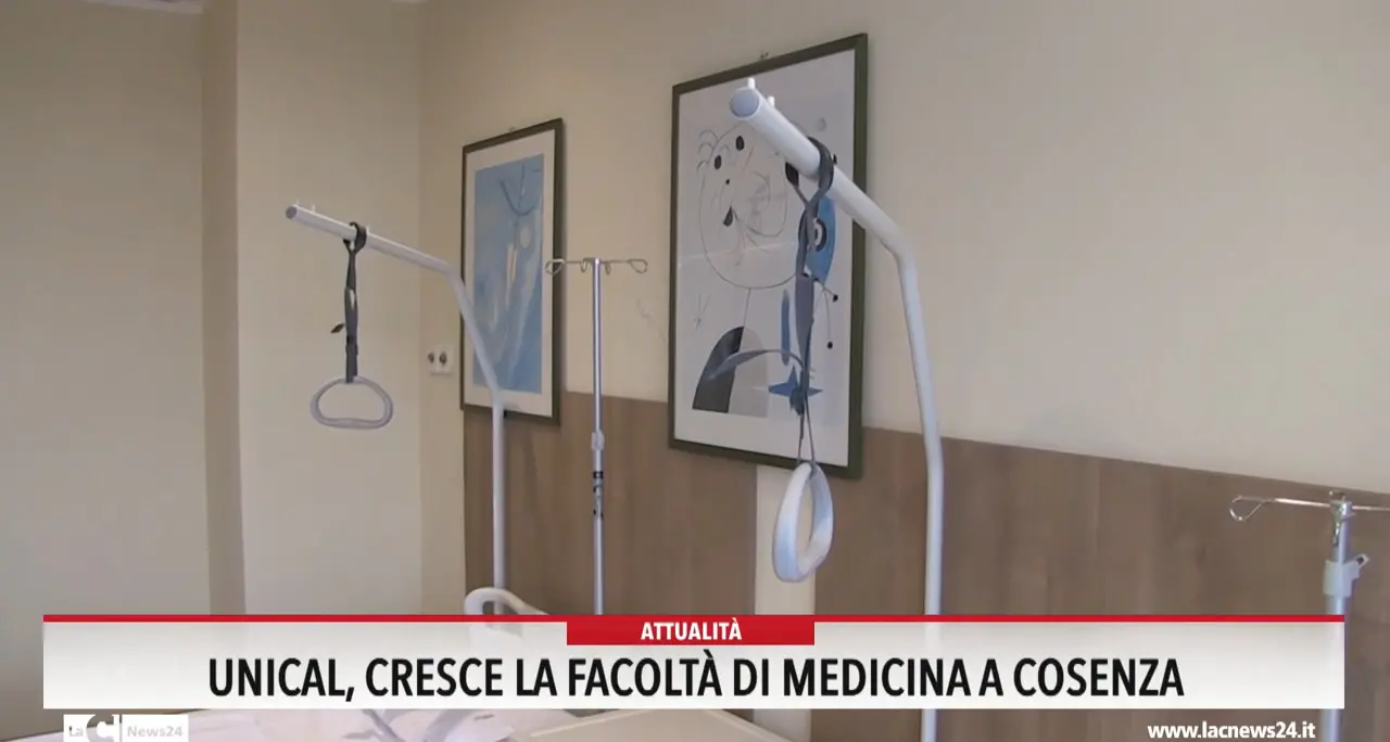 Unical, cresce la facoltà di Medicina a Cosenza