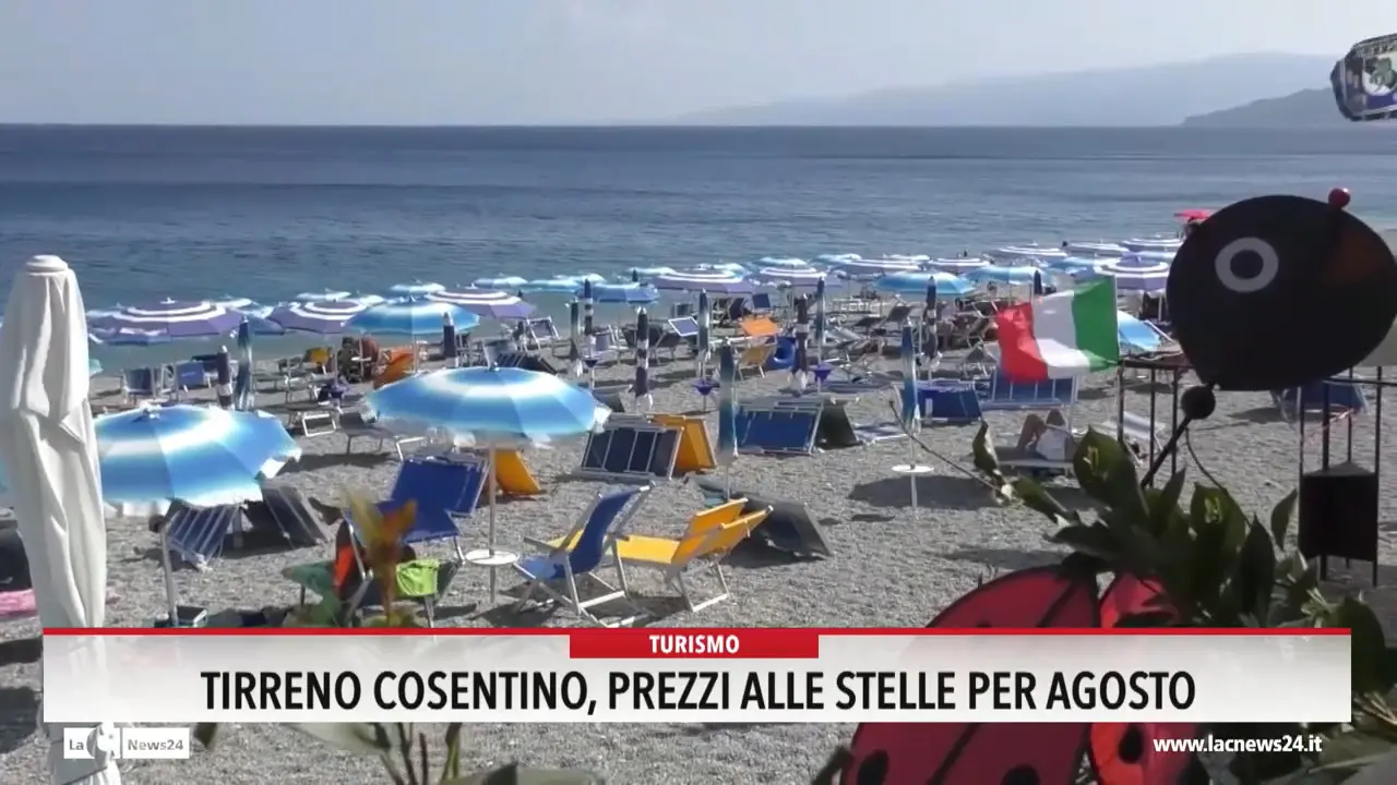 Tirreno cosentino, prezzi alle stelle per agosto