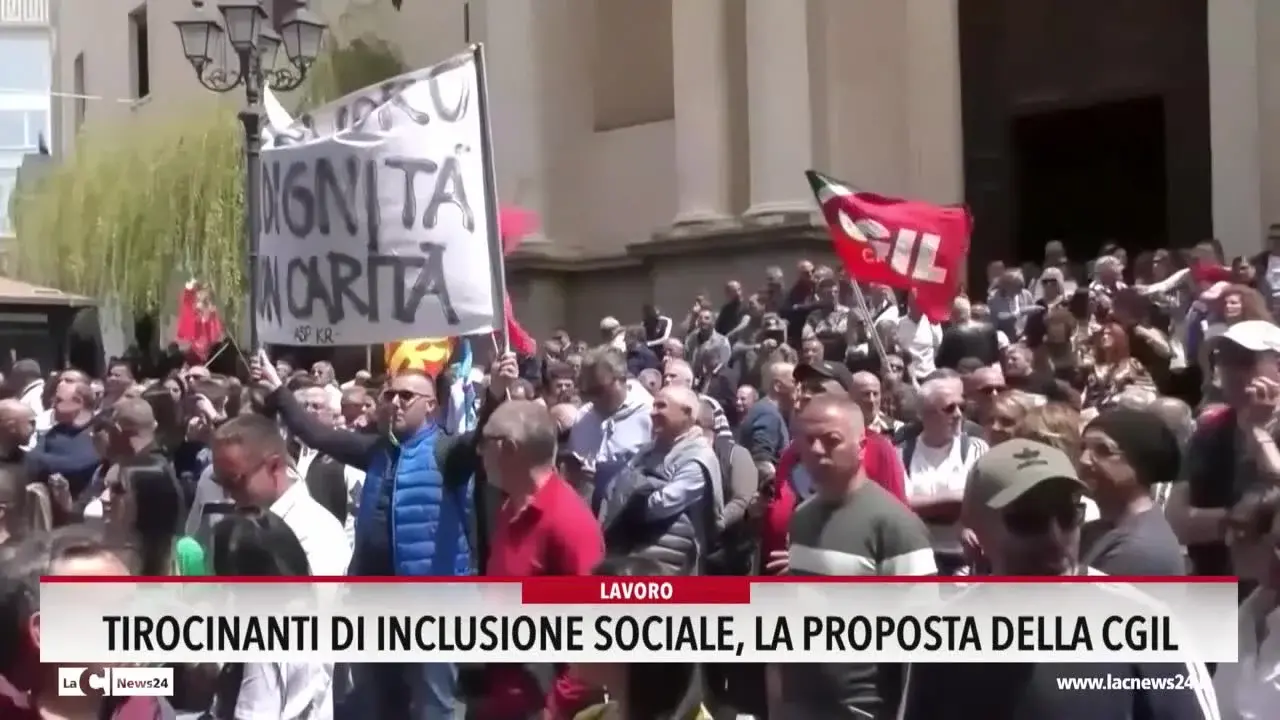 Tirocinanti di inclusione sociale, la proposta della Cgil