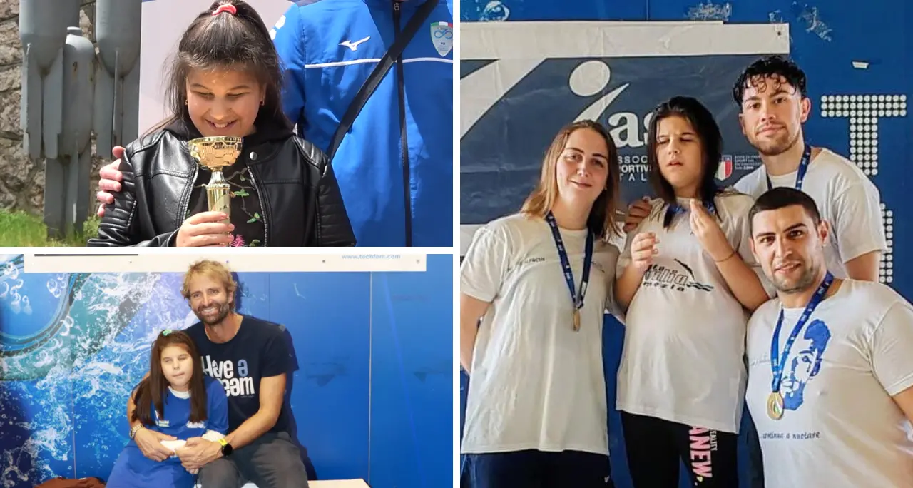 Alessia Raso orgoglio di Calabria, a 11 anni nuota nel buio e riscrive i record italiani: «In acqua mi sento libera»\n