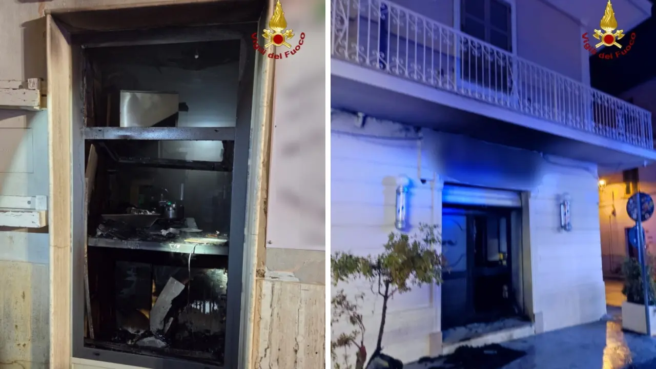 Lamezia, 2\u00A0incendi in meno di un’ora nella notte: i roghi hanno interessato una pasticceria e il salone di un parrucchiere\n