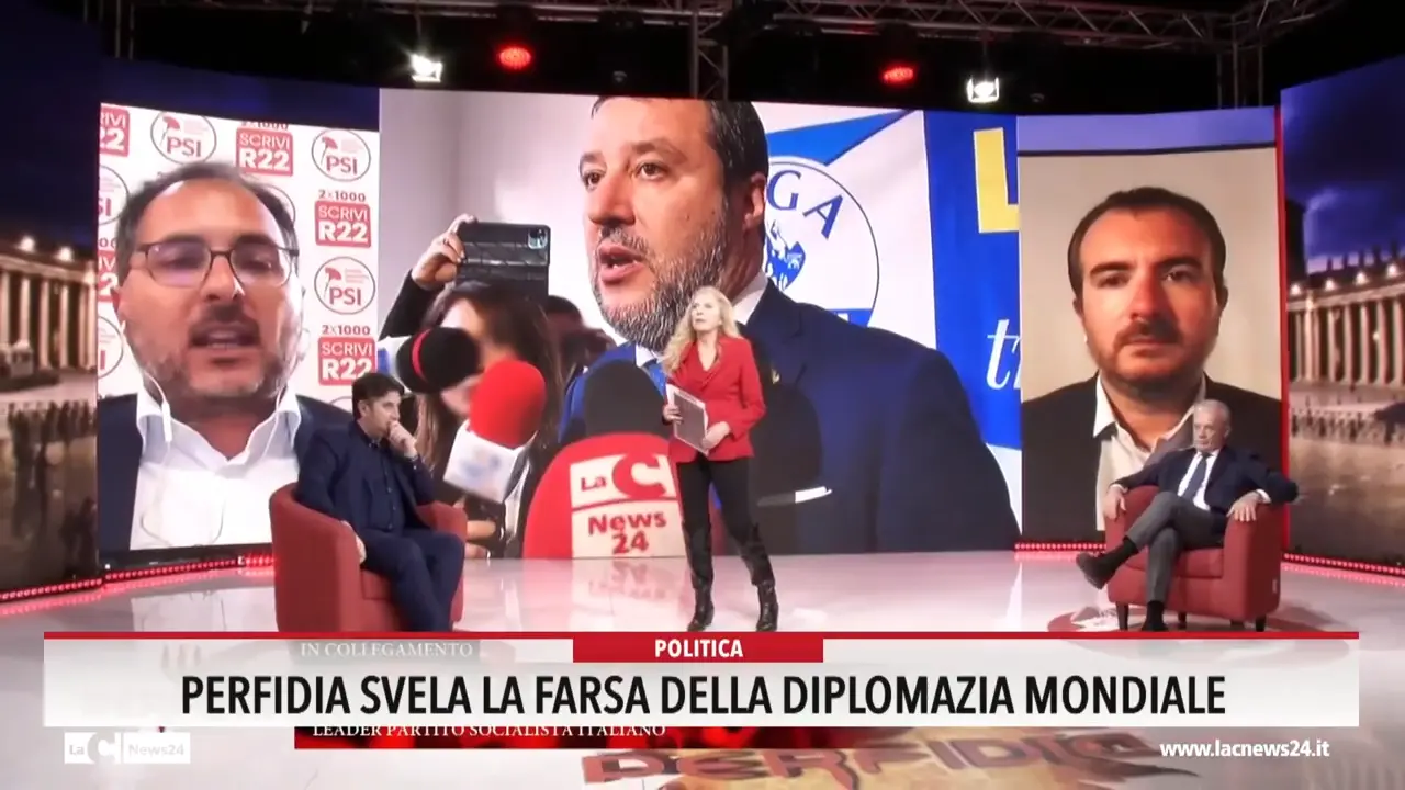 Perfidia svela la farsa della diplomazia mondiale