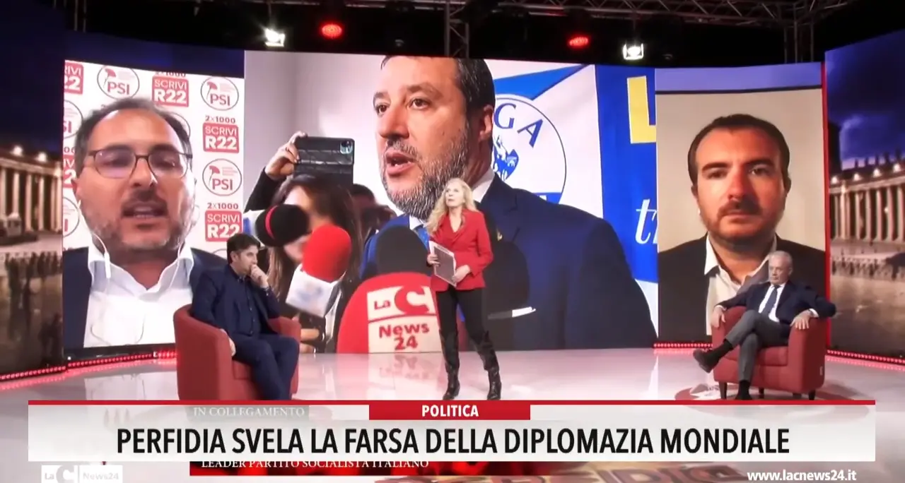 Perfidia svela la farsa della diplomazia mondiale