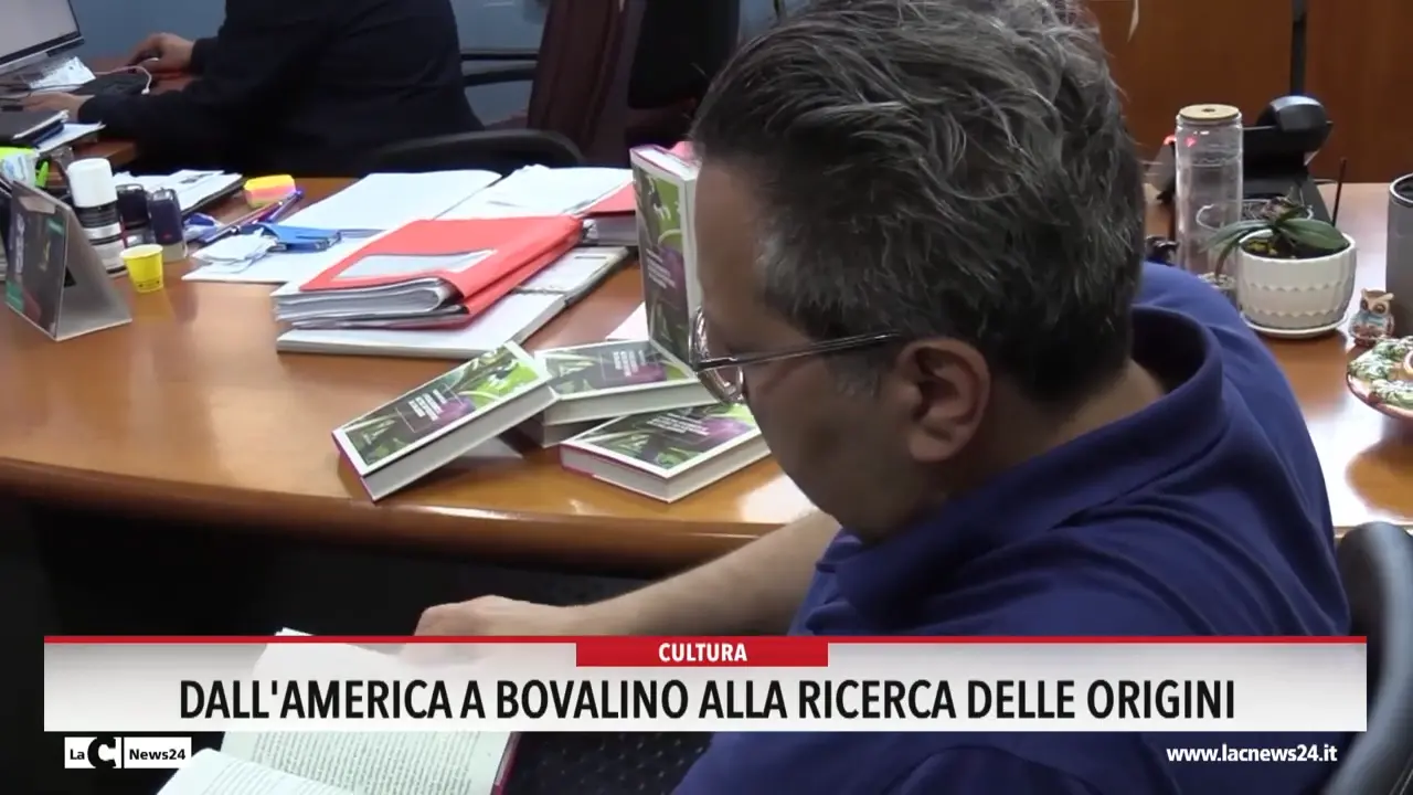 Dall'America a Bovalino alla ricerca delle origini